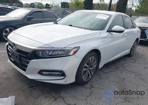 2019 Honda Accord Hybrid Ex-L from USA, damaged, VIN 1HGCV3F55KA022058